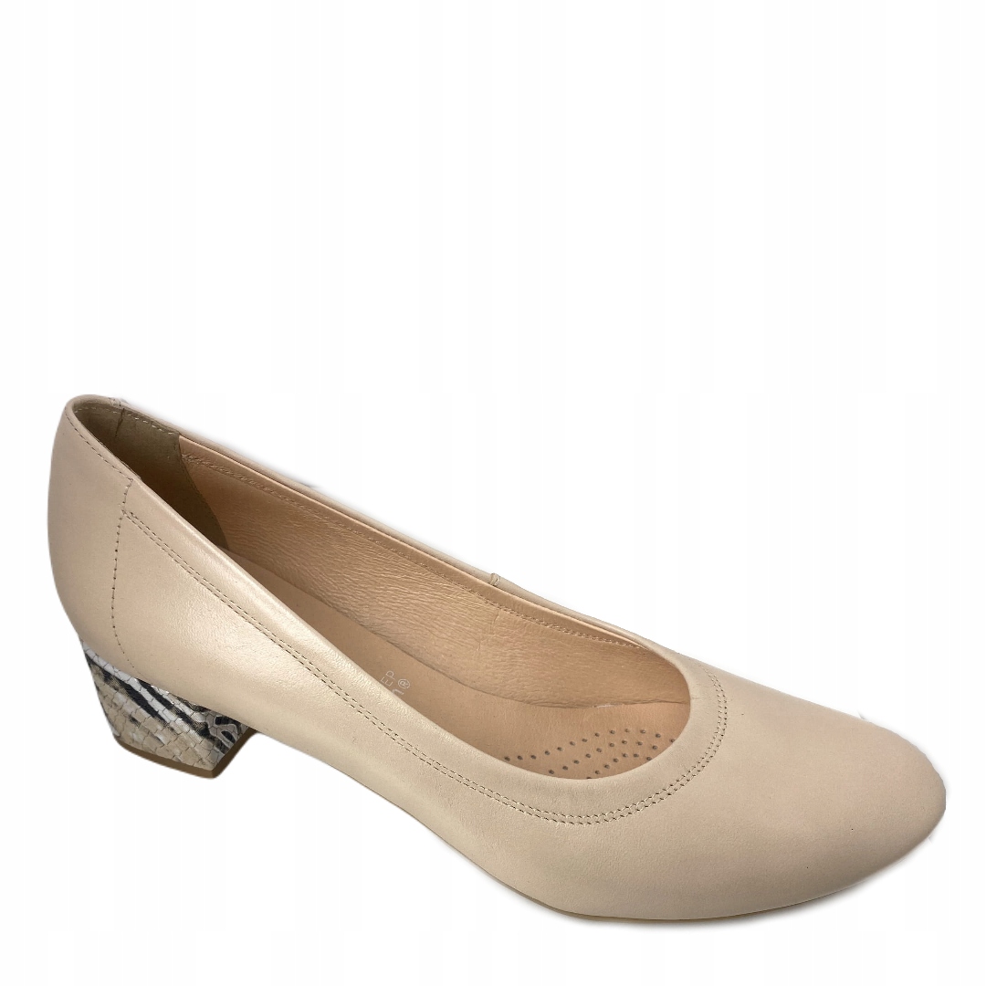 Dámské lodičky Arka Bioeco 5627/0632/2111 béžová 41, béžová