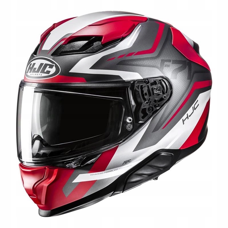 Motocyklová prilba Hjc F71 Fes Red/grey červená šedá Darčeky