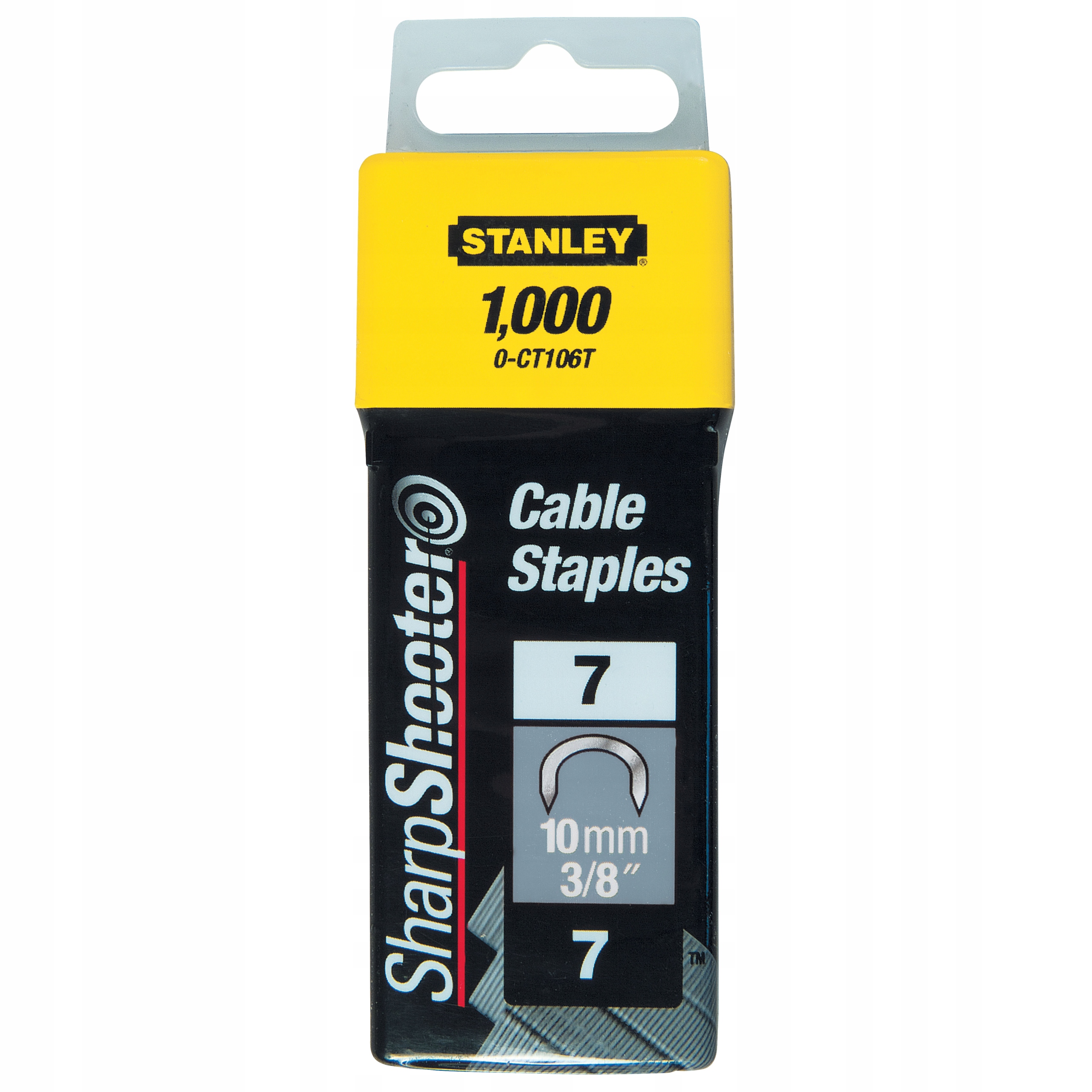 

Zszywka typ 7 CT100 10mm 1000 sztuk Stanley CT106T