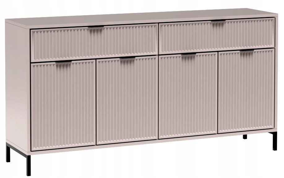 Komoda pojemna szafka do salonu Eleganzo kaszmir 165,3 cm MDF RYFLE