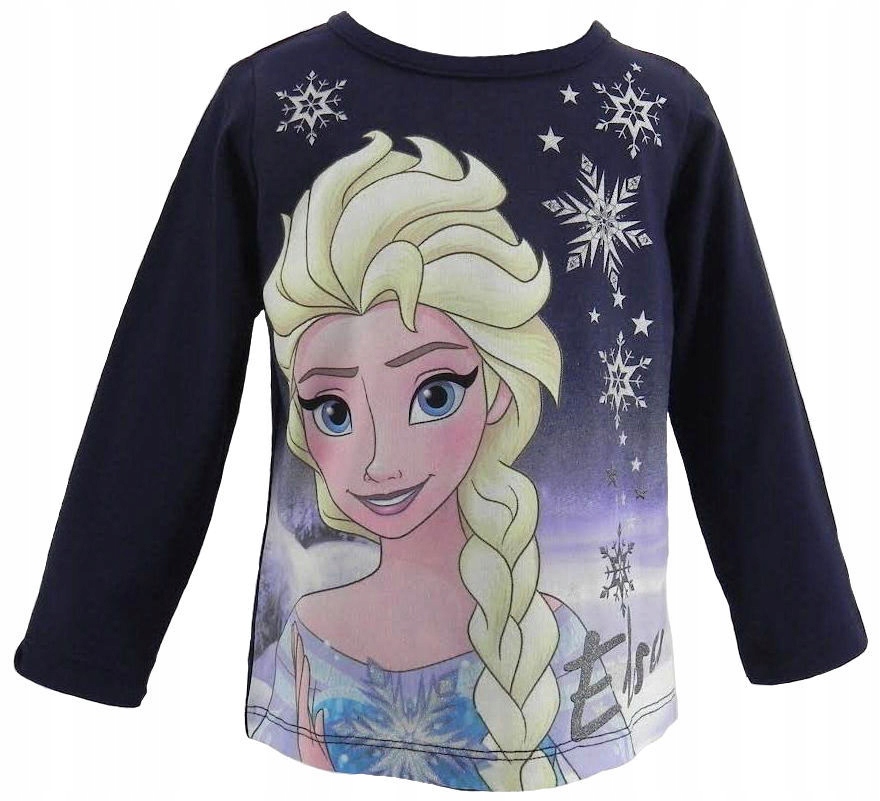 

Kraina Lodu Frozen bluzka Elsa gwiazdki Disney 104