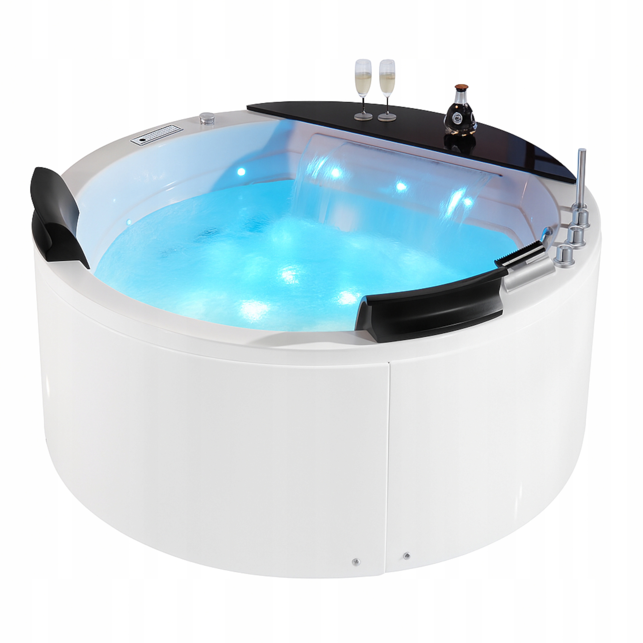 Wanna Z Hydromasażem Della 916 Z Obudową 155x155 CM DELLA-916-155-OBUD