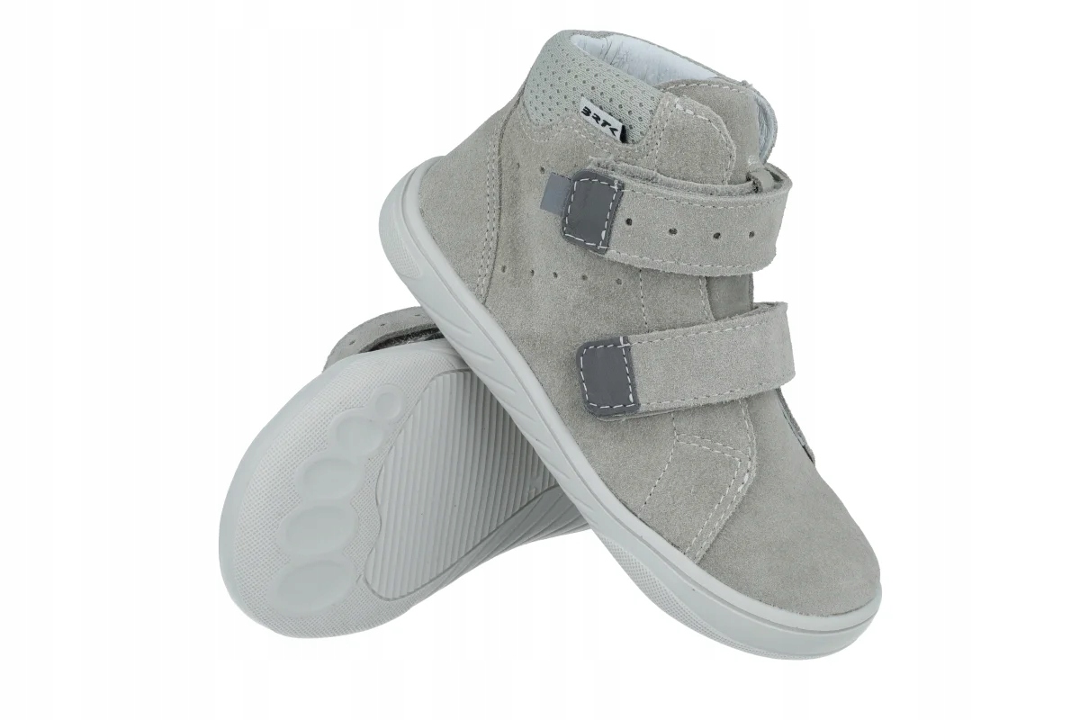 Barefoot trzewiki 14043 buty dziecięce bez ocieplenia skórzane rzep r. 30 Rozmiar (new) 30