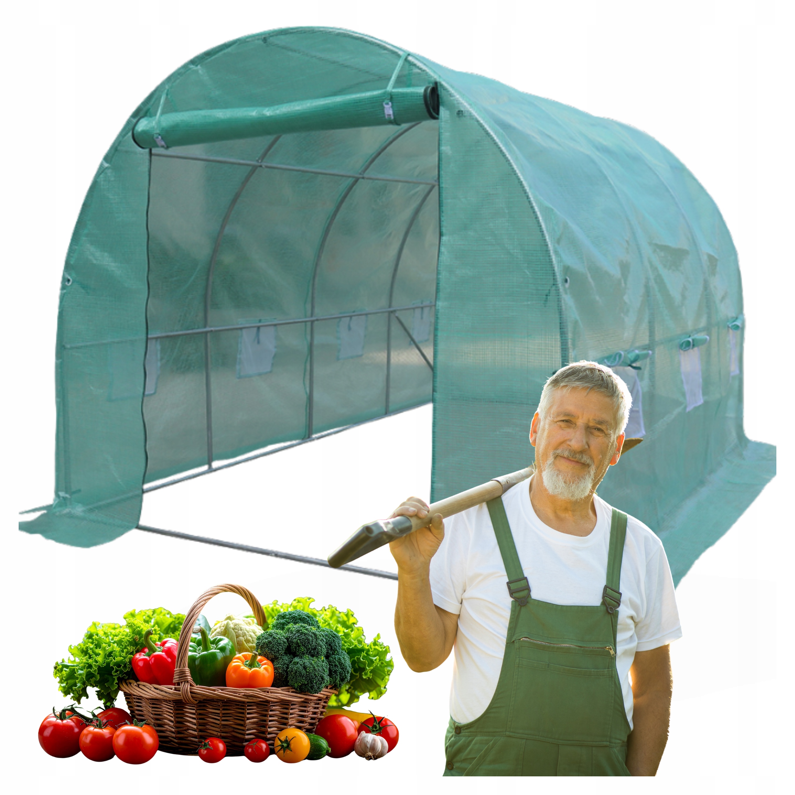 Fóliový Tunel Zahradní skleník Fólie Agro 3x2 m Verdenia