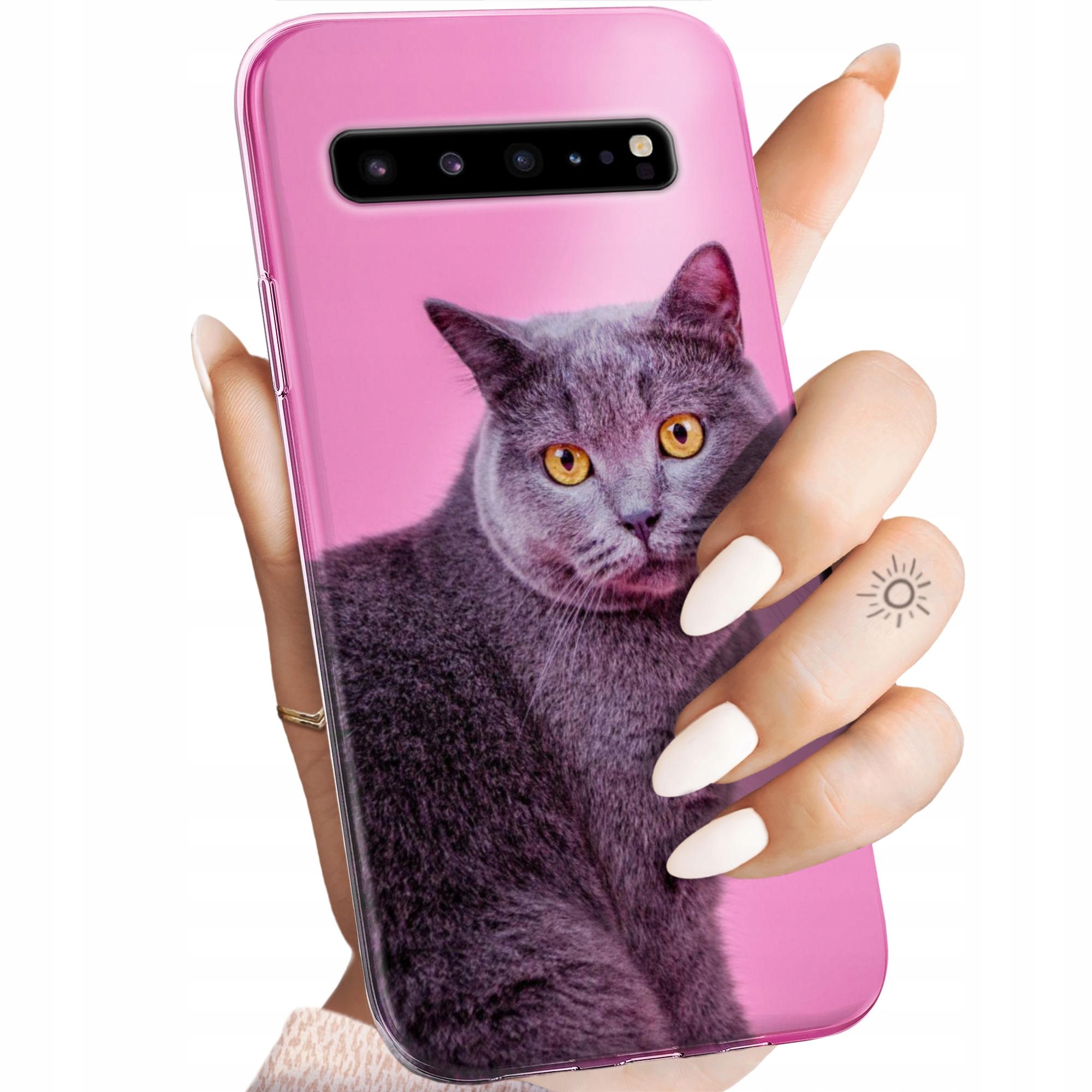 Etui Do Samsung Galaxy S10 5G Koty Kotki Kociaki Obudowa Pokrowiec
