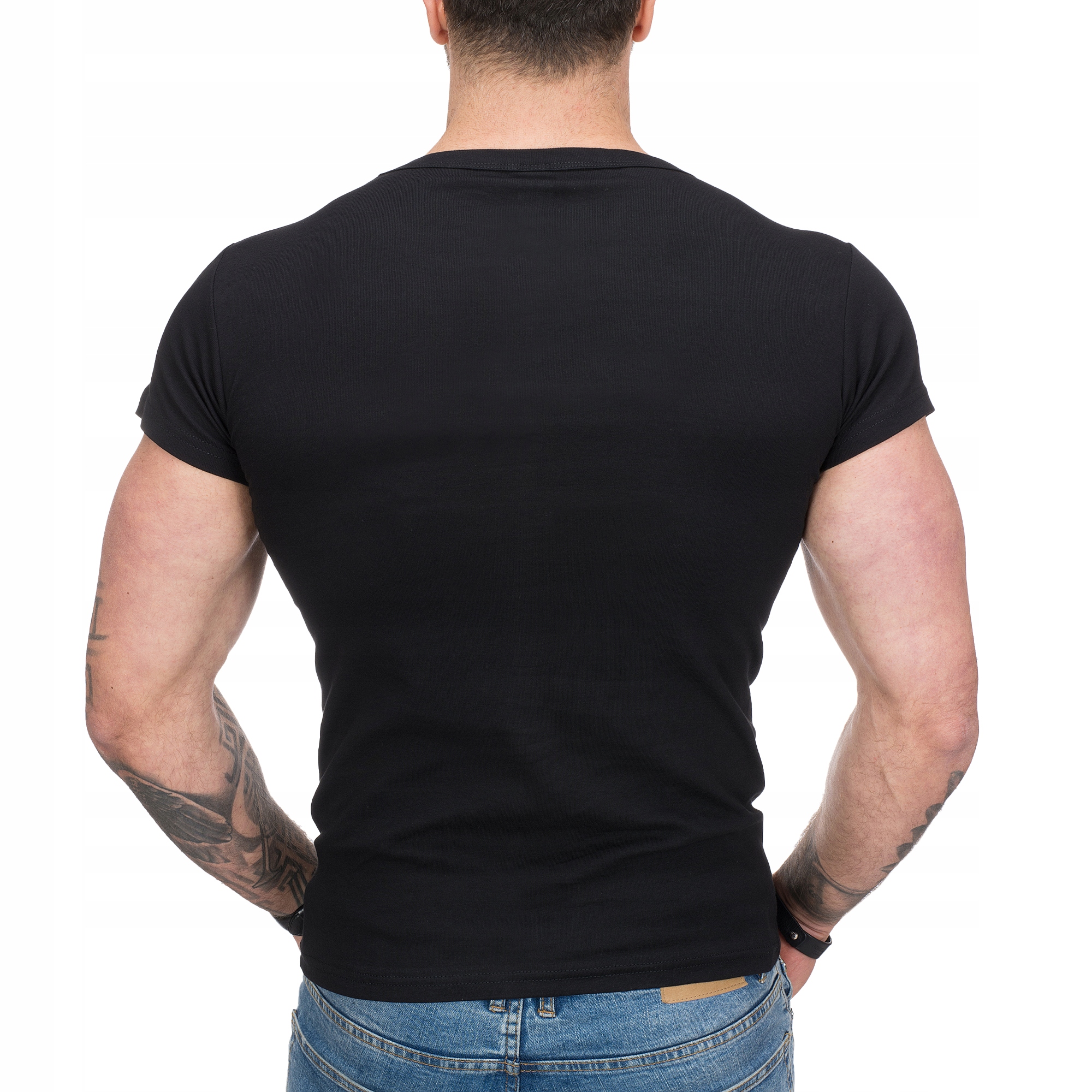 NB003 roz. XL MĘSKA GŁADKA KOSZULKA T-SHIRT Marka Fk_fashion