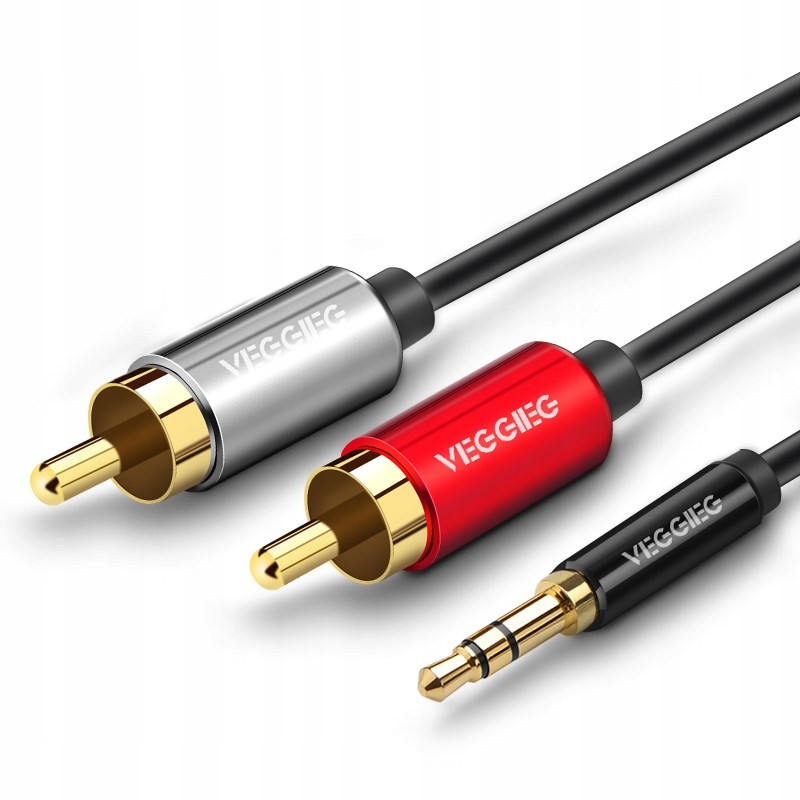 

Kabel 2 x Rca cinch mini jack stereo 3 m Ltg A-8