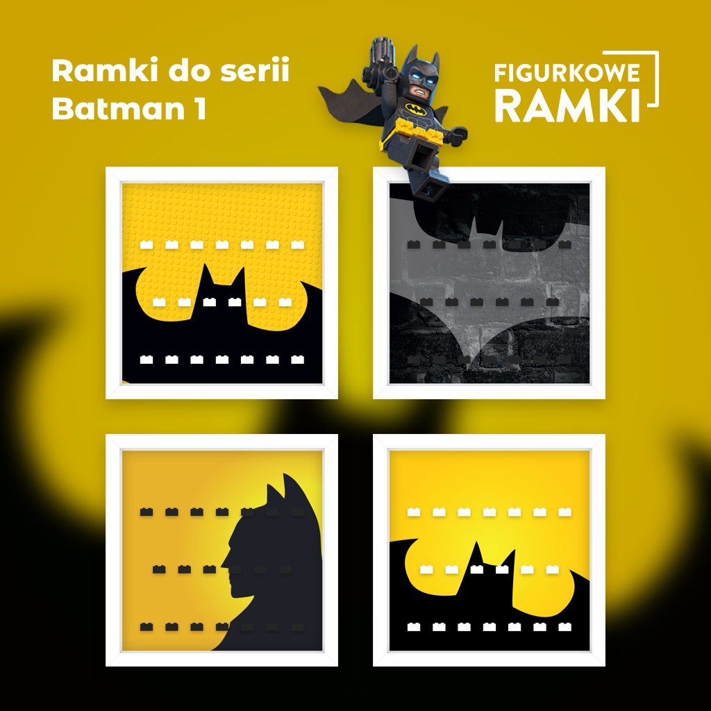 RAMKA DO LEGO MINIFIGURES 71017 BATMAN MOVIE 27CM Marka LEGO