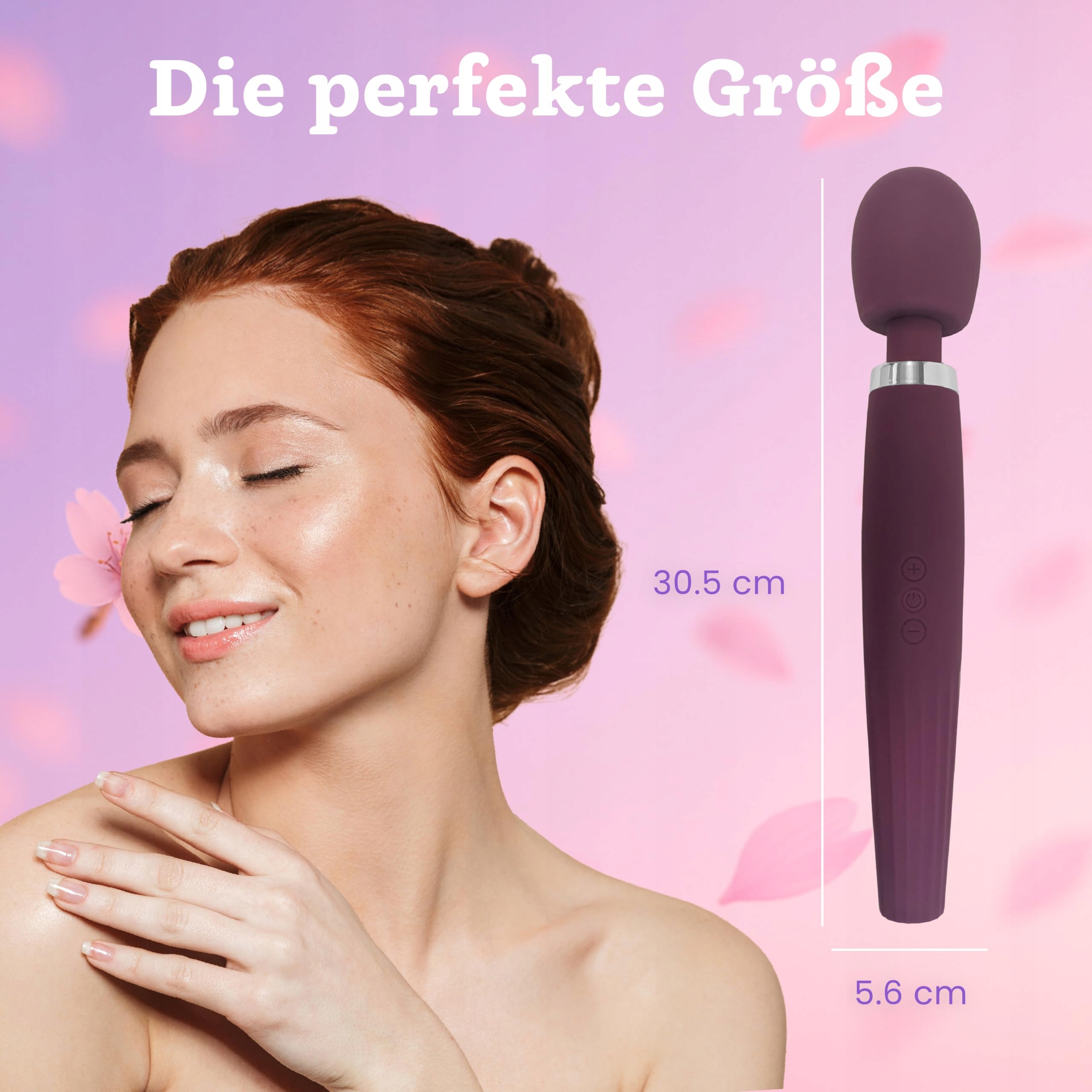 DELUXE Wibrator Wodoodporny Bezprzewodowy, 5 Trybów, Silikonowy — miniatura 5