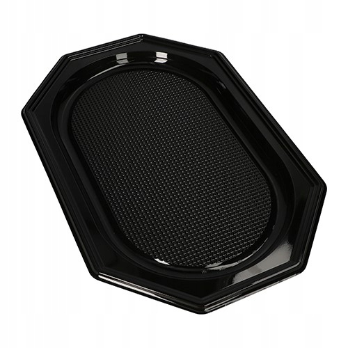 Taca Tacka cateringowa czarna IDEALNA NA GRILLA 35x25 cm - 10 szt.