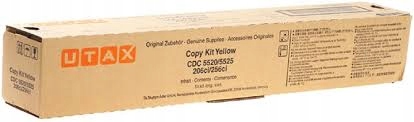 Toner Utax Żółty 652511016 6K, otwarty, nieużywany
