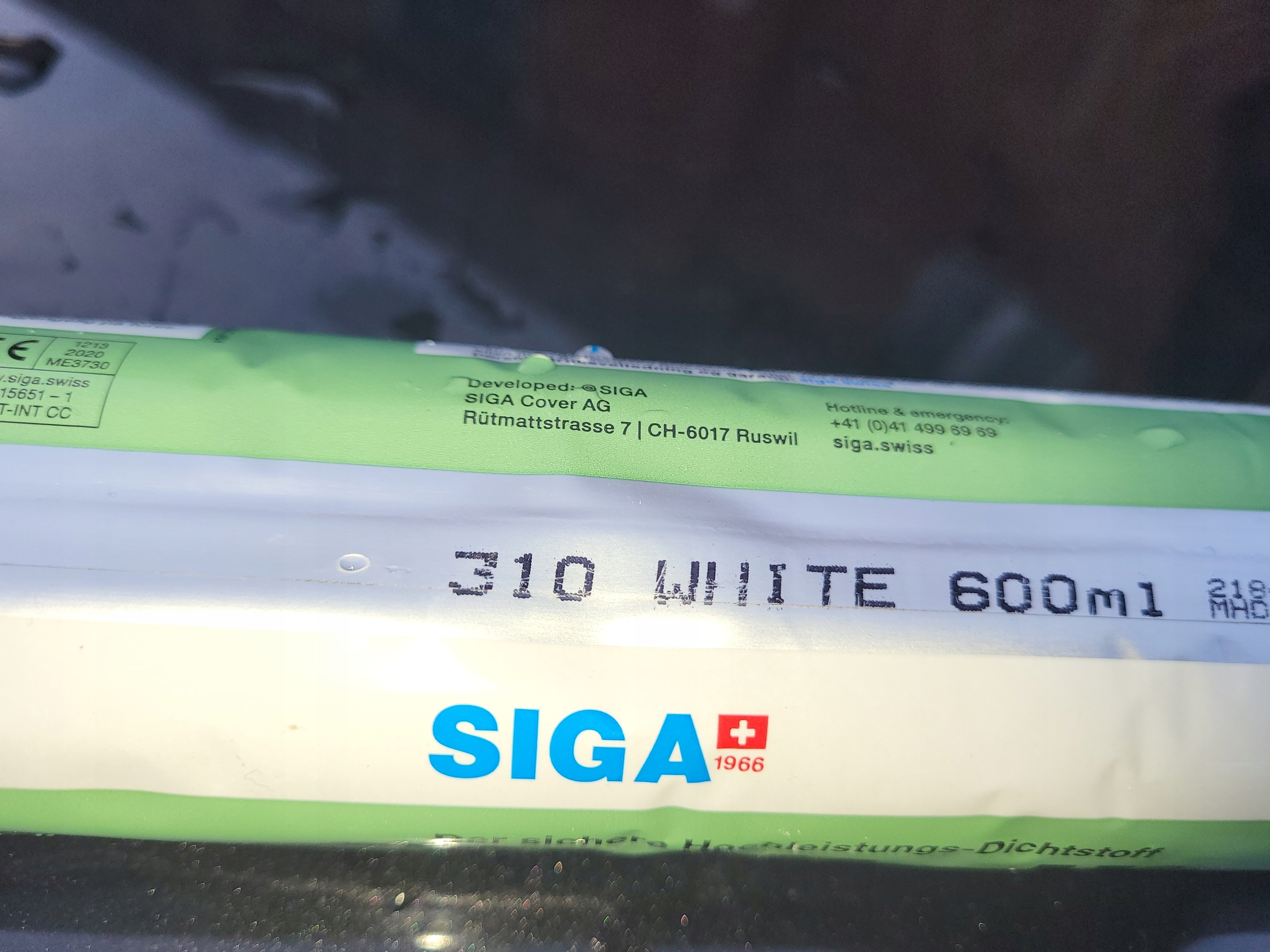 Uszczelniacz hybrydowy SIGA MELTELL biały 600 ml kiełbasa ! Kod producenta 3730-0600.01