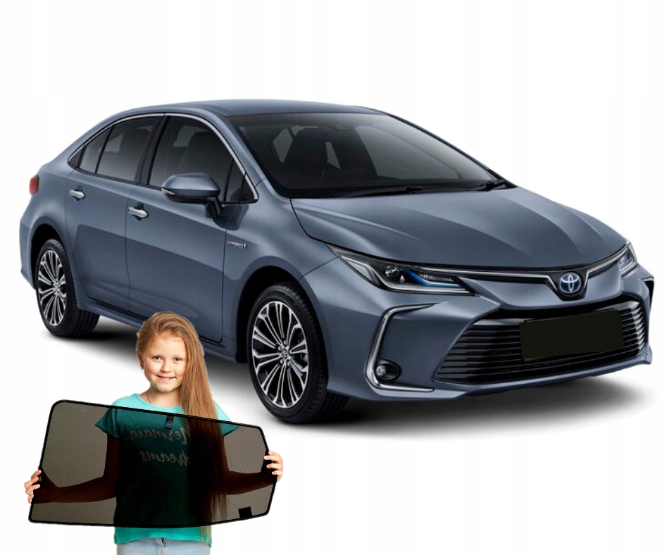 Záclony Rolety Kryty určené na magnety pre Toyota Corolla XII Sedan