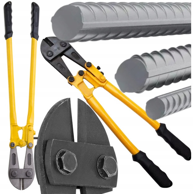 Nůžky Na Stříhání Drátů Řetězových Tyčí Kalené 900 mm 36'' Ocel Cr-mo