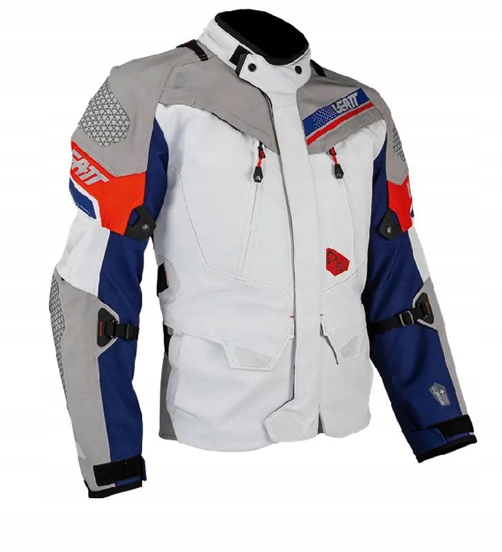 LEATT NOWOŚĆ KURTKA ADV DRITOUR 7.5 ROYAL KOLOR BIAŁY/SZARY/GRANATOWY/POMAR