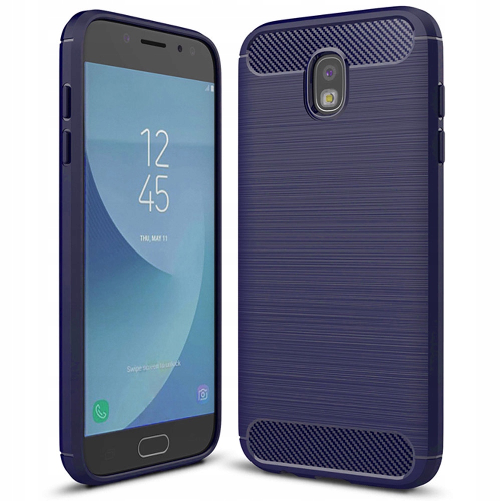 

Carbon Case elastyczne etui pokrowiec Samsung J3 2