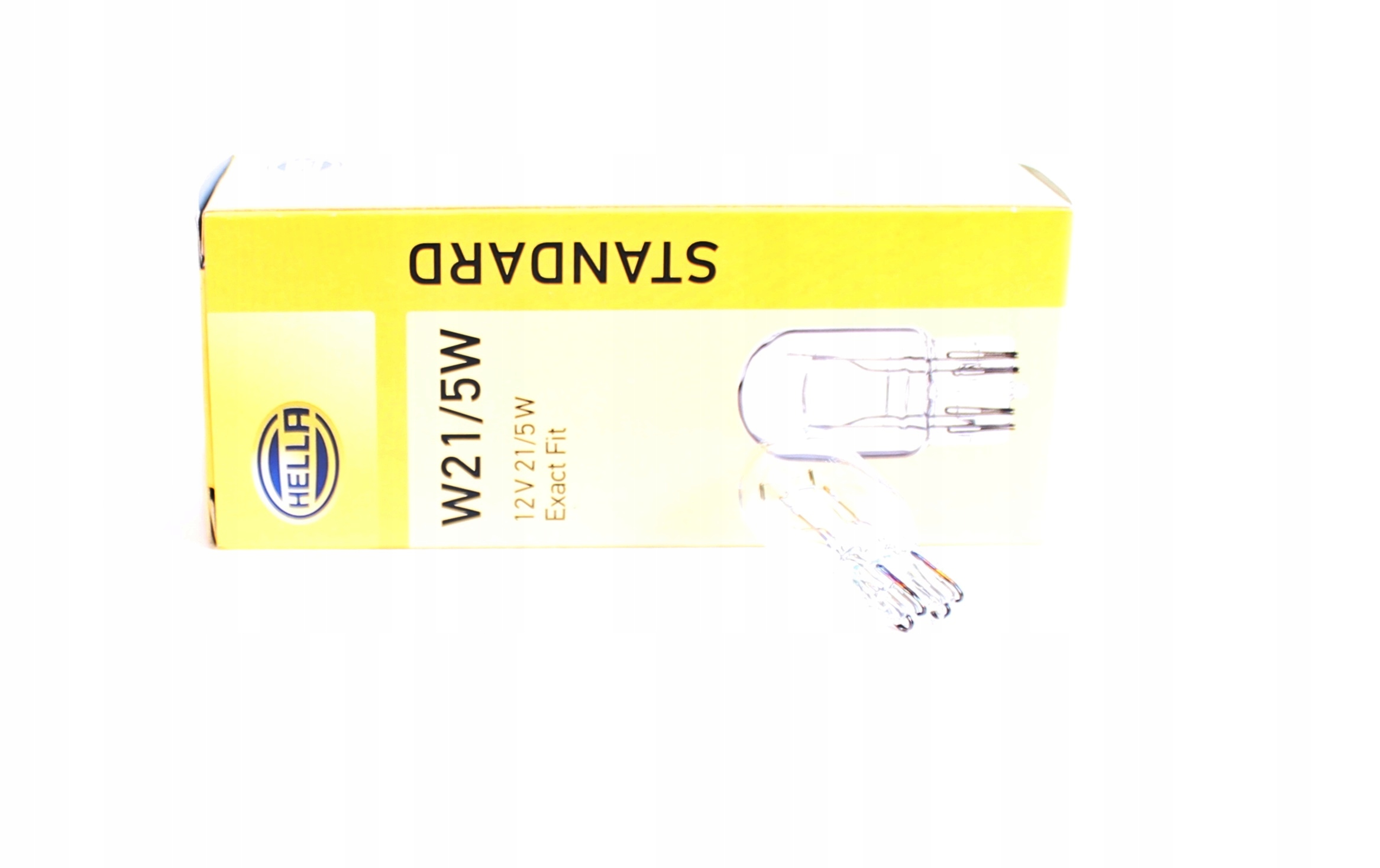 

Hella żarówka 12V W21/5W 21/5W W3X16Q całoszklana