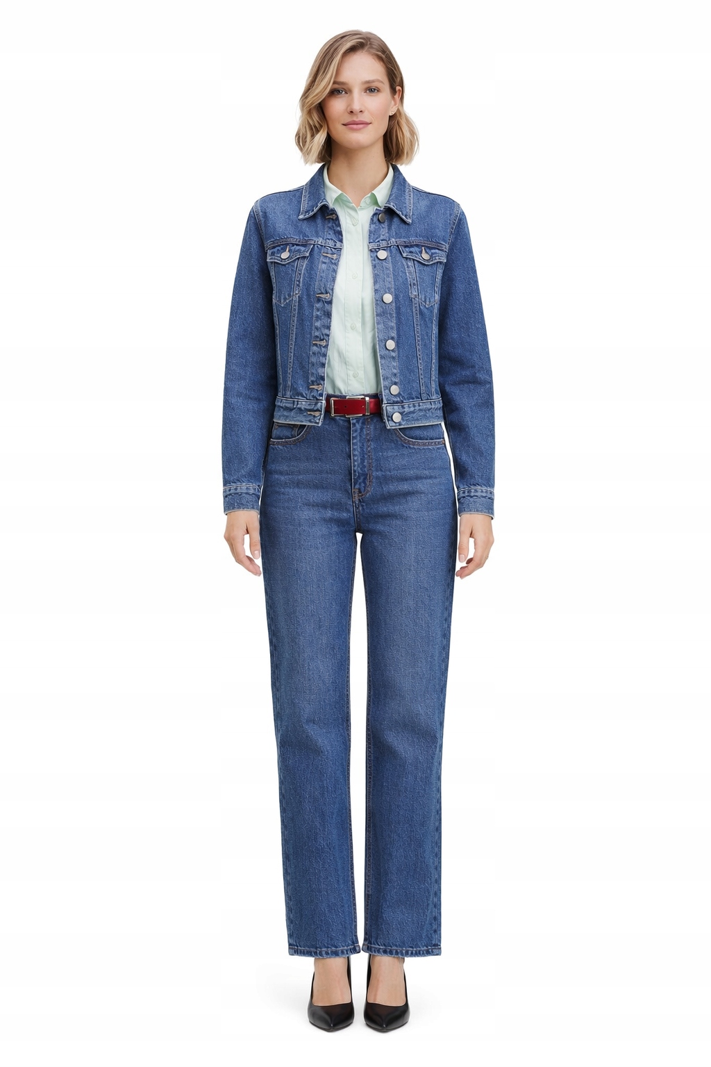 United Colors Of Benetton Džínová Bunda Modrá S I4C