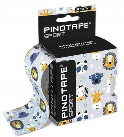 

Pinotape tejp 5cmx5m dla wrażliwej skóry Zoo