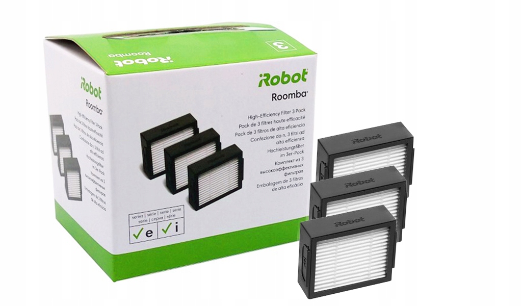 

3x Filtr powietrza do iRobot Roomba e & i