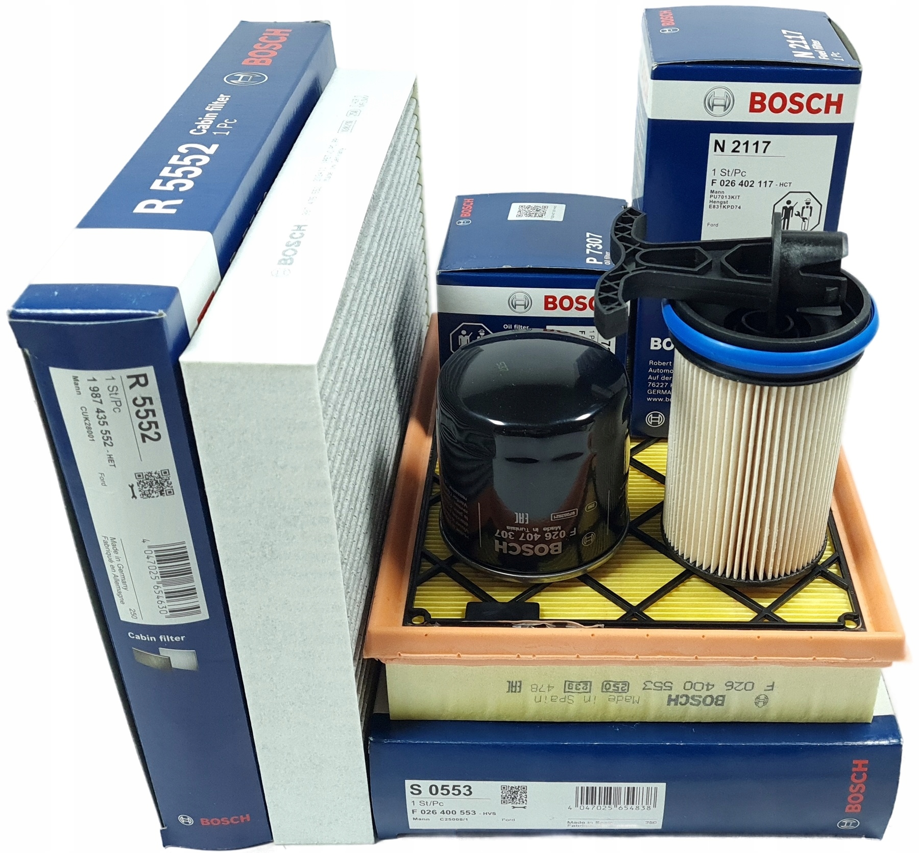 Sada Filtrů Bosch Ford Galaxy III Mondeo V S-max II 2.0 Ecoblue 2019 -->