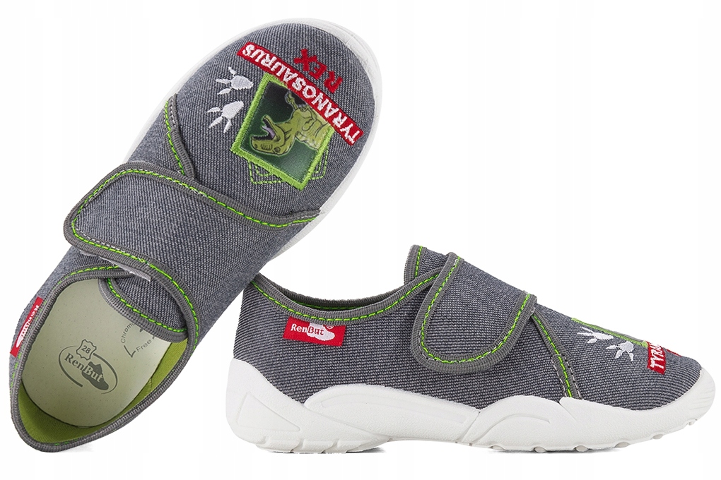 

Renbut 33-373 Domowe Tekstylne Kapcie Papcie Rzep