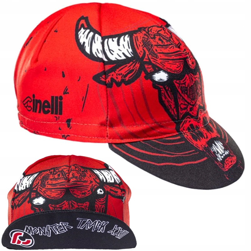 Czapka rowerowa z daszkiem Cinelli pod kask Monster Track