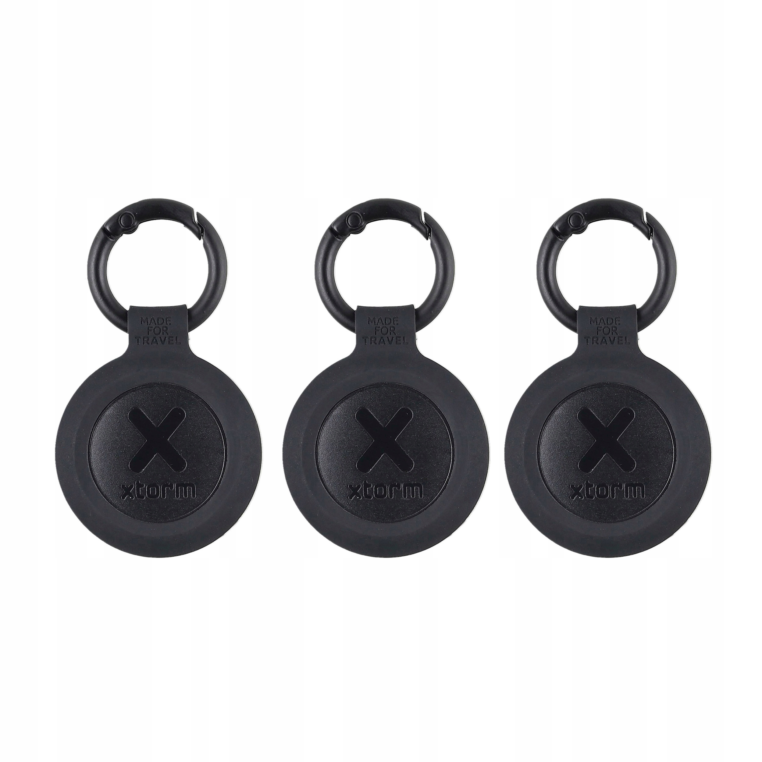 Smart keychain Xtorm czarny 3 szt. do Android/iOS