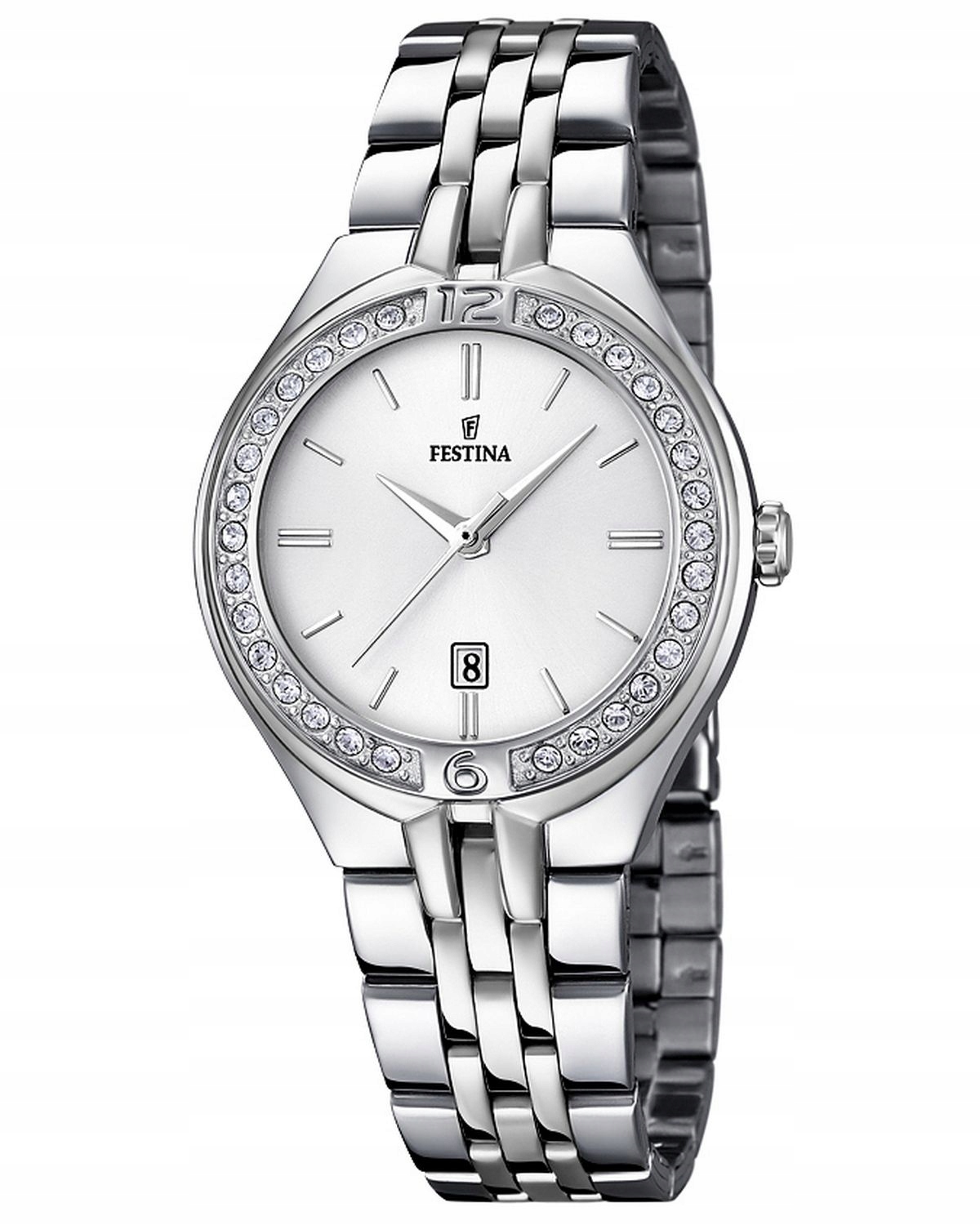 Dámské hodinky Festina F16867-1 stříbrné