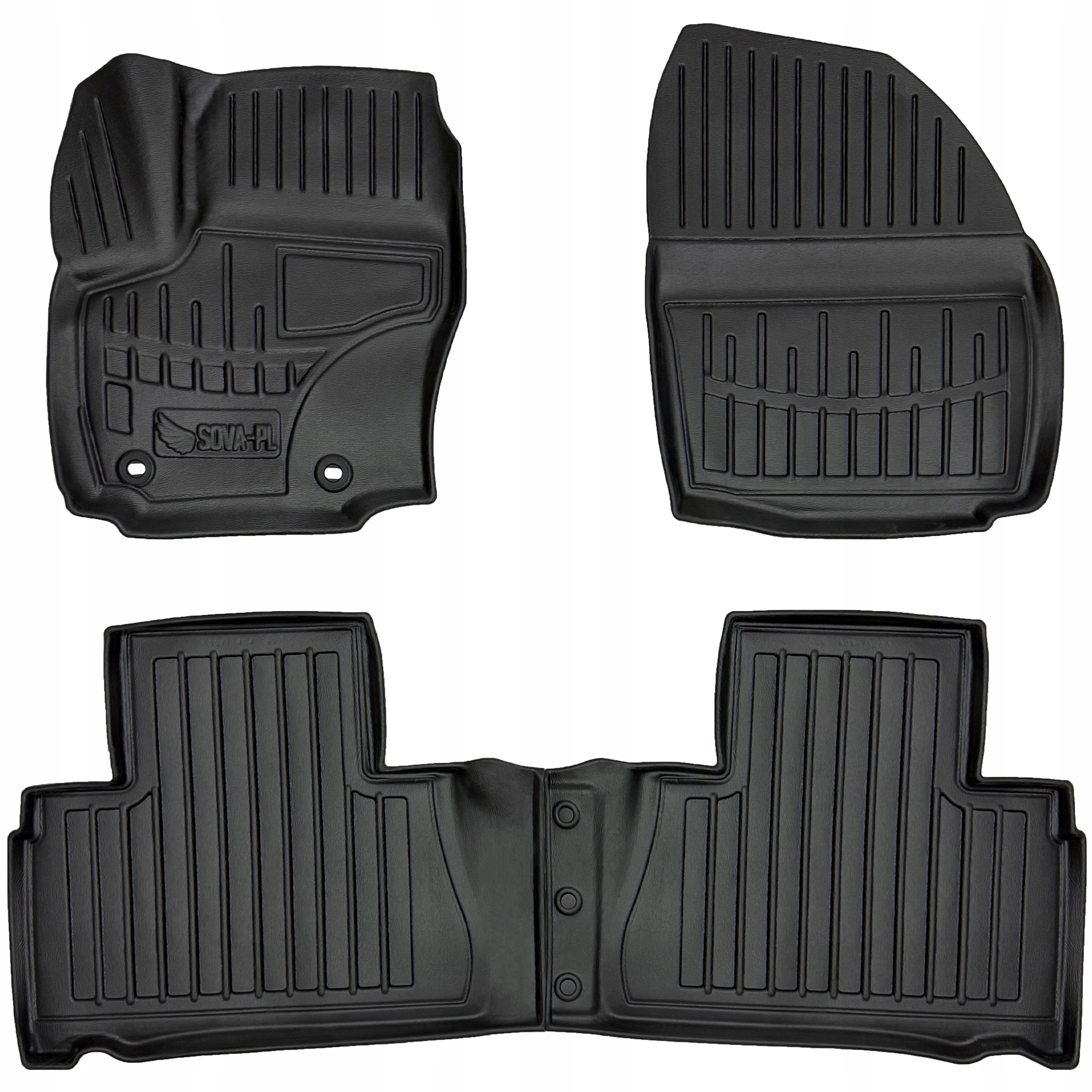 Dywaniki gumowe 3D do Ford Galaxy II WA6 (2006-2010) minivan przed lifte =>