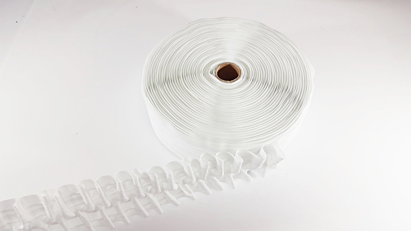 TAŚMA MARSZCZĄCA 6 cm SMOK BAWEŁNA 1:2 ROLKA 50 m Marka bez marki