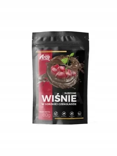 Levně 3x Sušená Višeň v čokoládě bez cukru Arco Sweets, 80 g