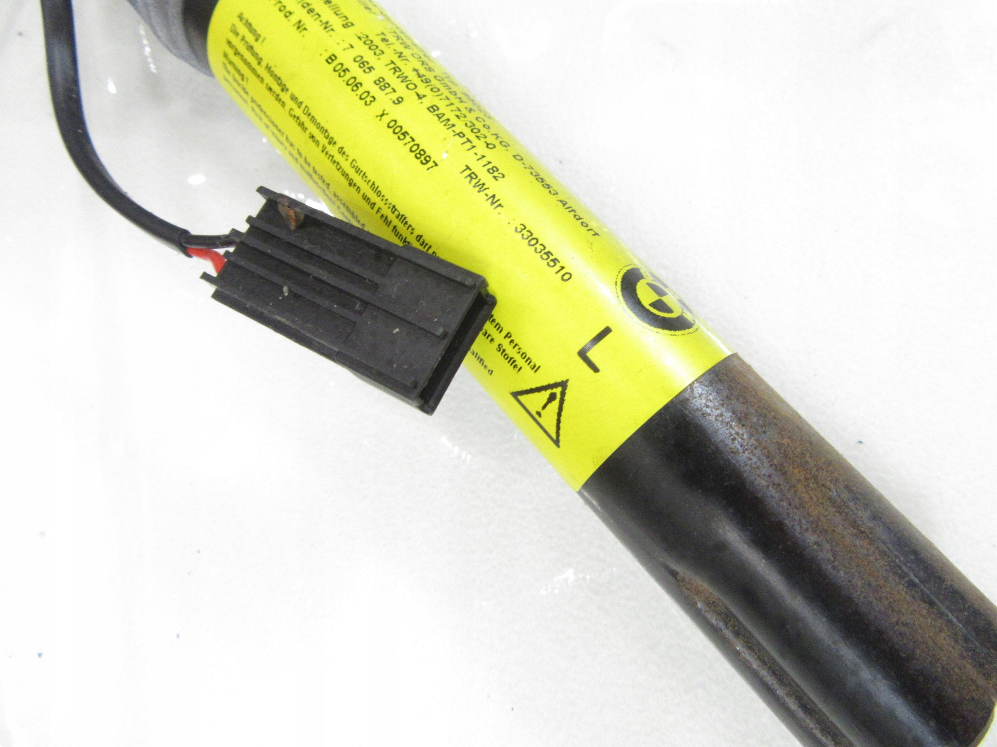 adjuster hook supports left rear part BMW 5 e60 e61 pirotechniczny