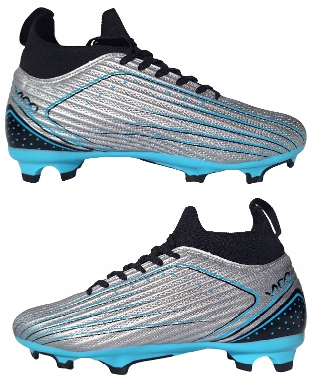 Fotbalové sportovní boty lanka, kopačky na venkovní hřiště s ponožkou, velikost 39