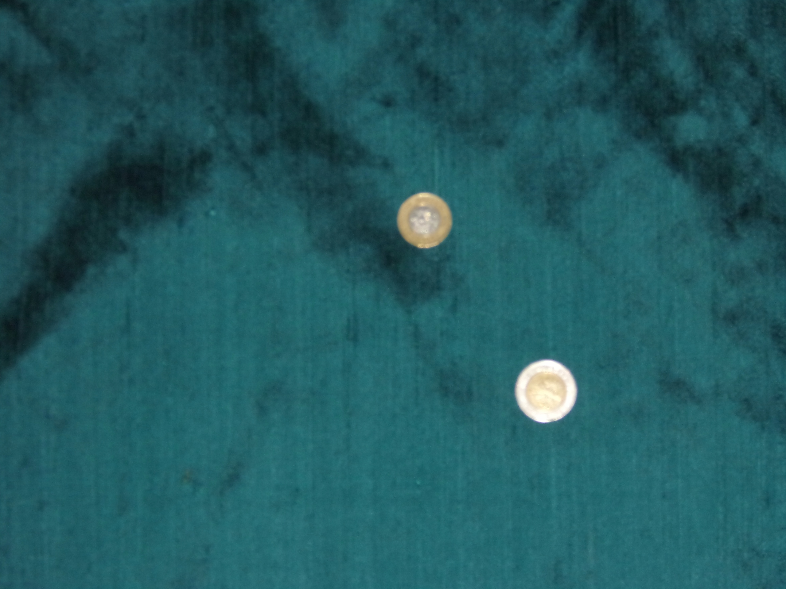 hedvábný šantung v barvě petrol