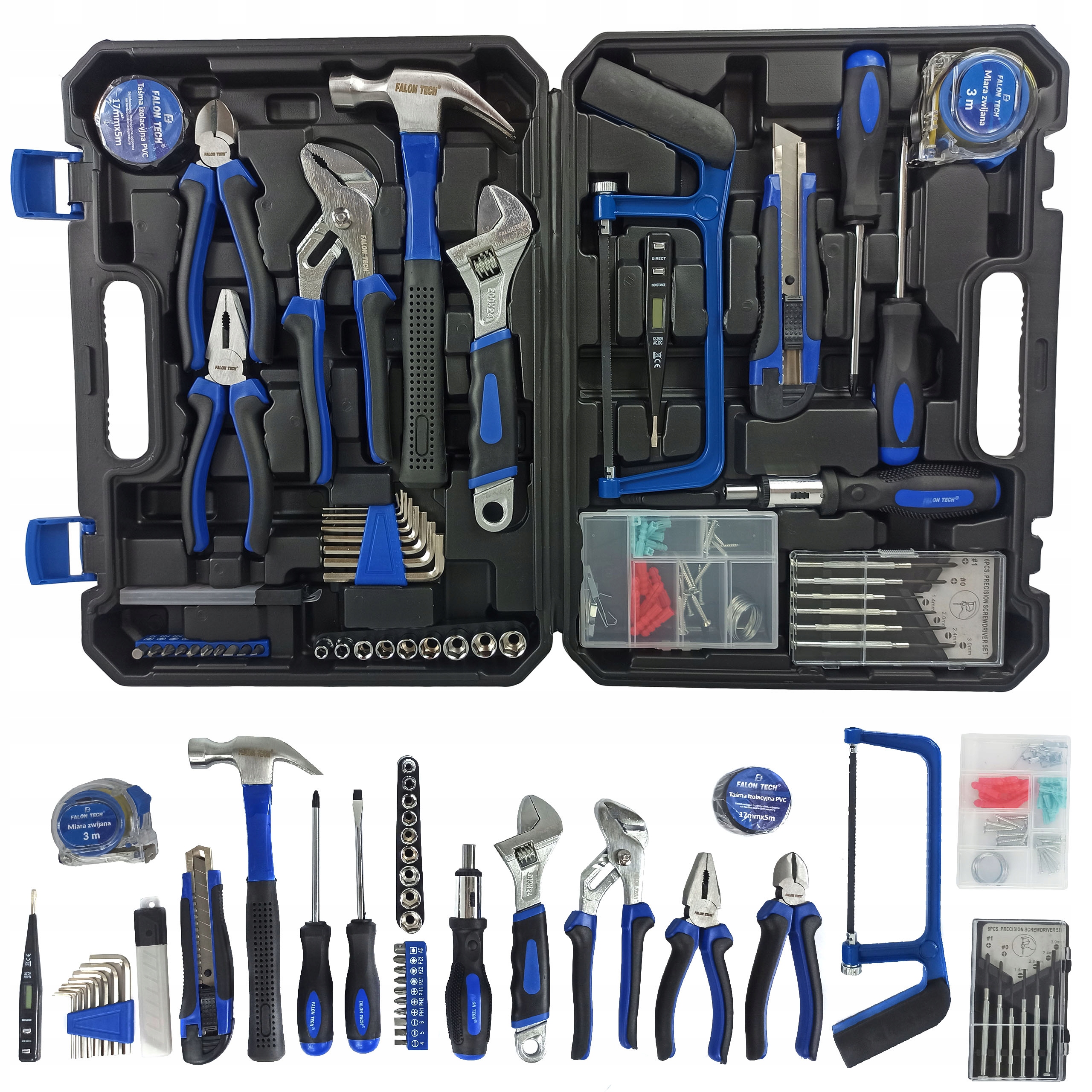 

Zestaw Narzędzi Kluczy 100 El Walizka Narzędziowa