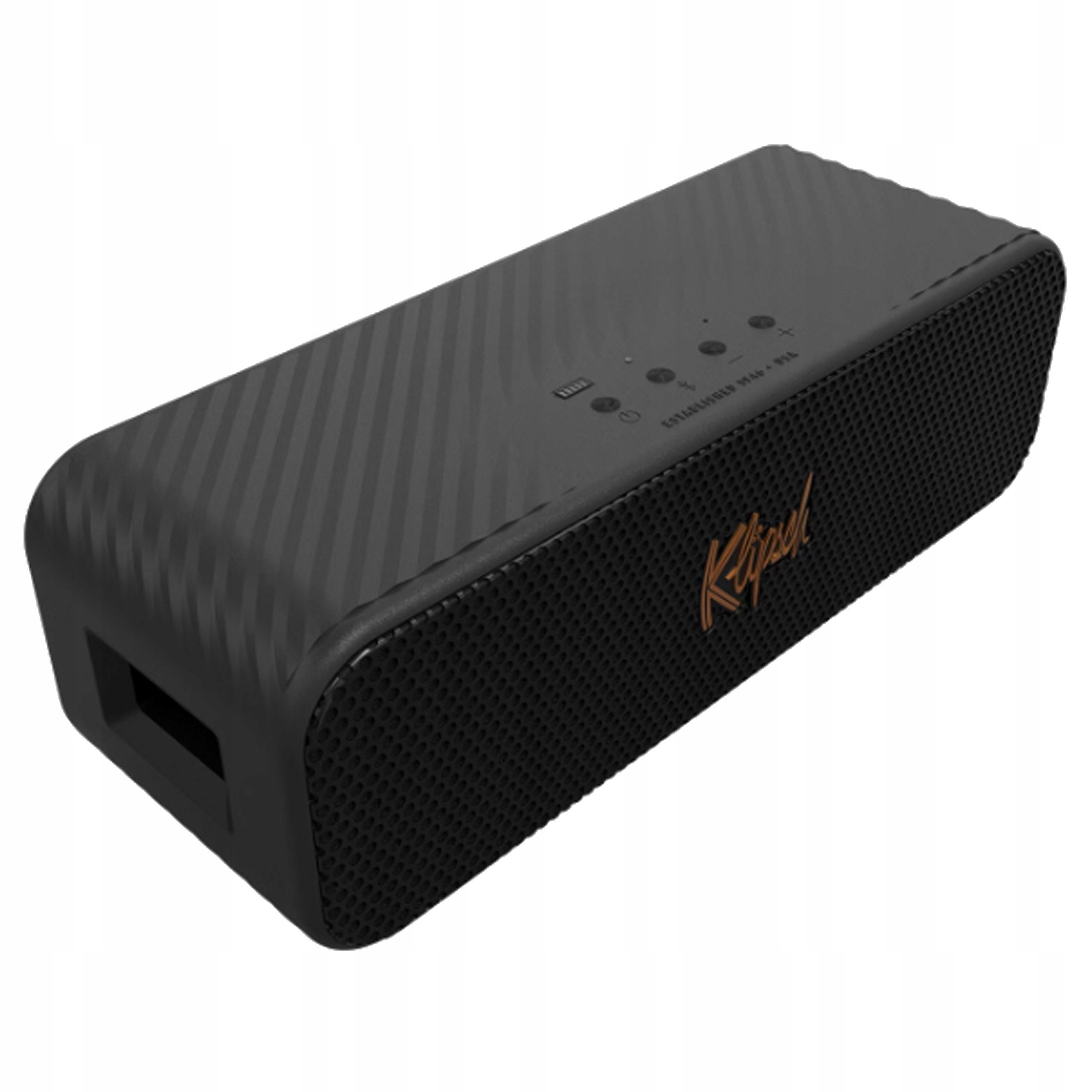 Klipsch Detroit Przenośny Głośnik Bluetooth 5.3 Wodoodporny Czarny 2x15W