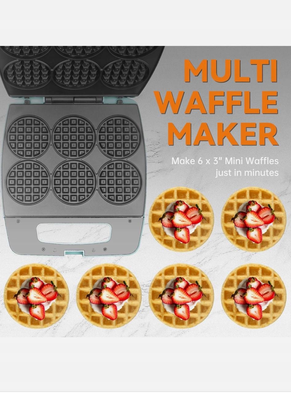 Gofrownica MINI WAFFLE MAKER BF-MMWM02 EAN (GTIN) 4894981720820