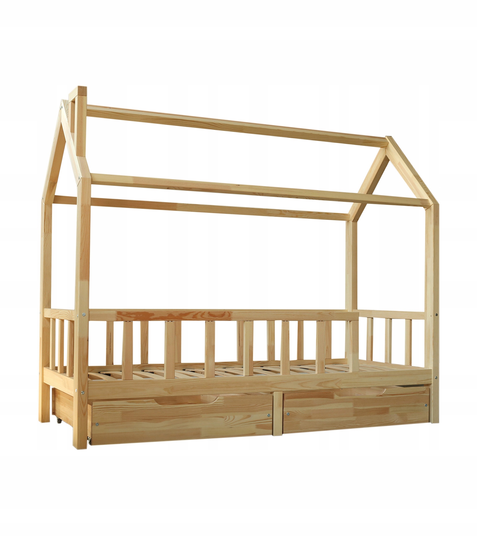 

Łóżko domek Lukki 100% Drewno 160x80