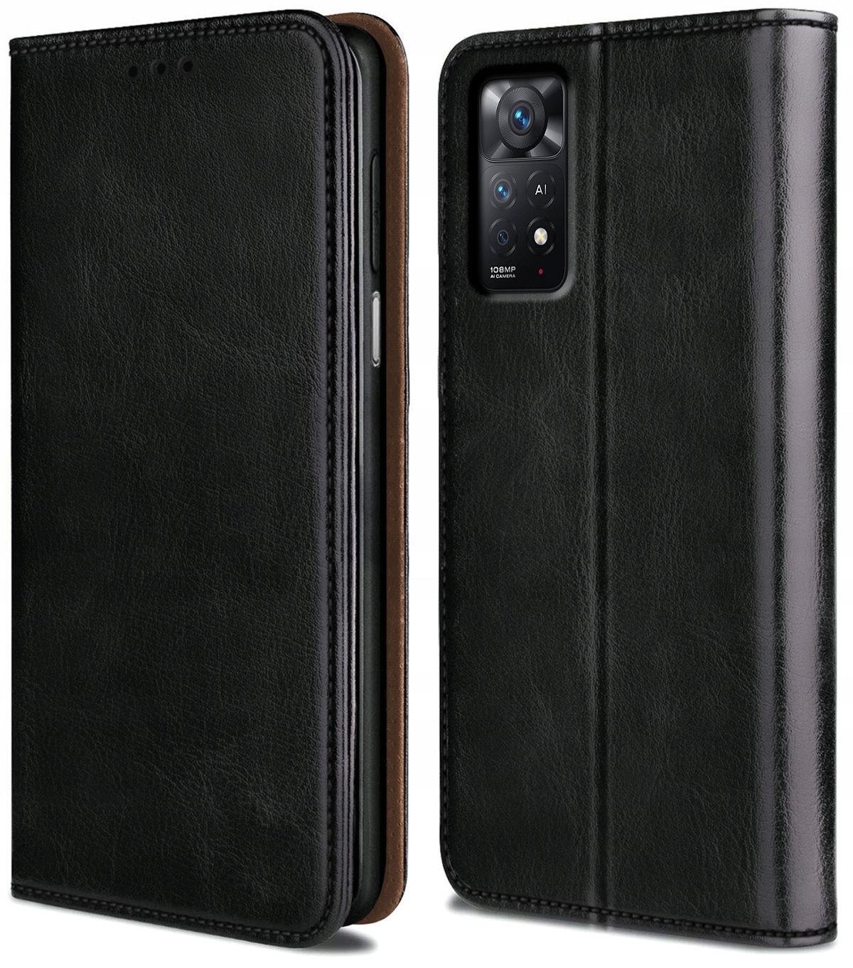 

Etui do Xiaomi Redmi Note 11 Pro Skórzane Szkło