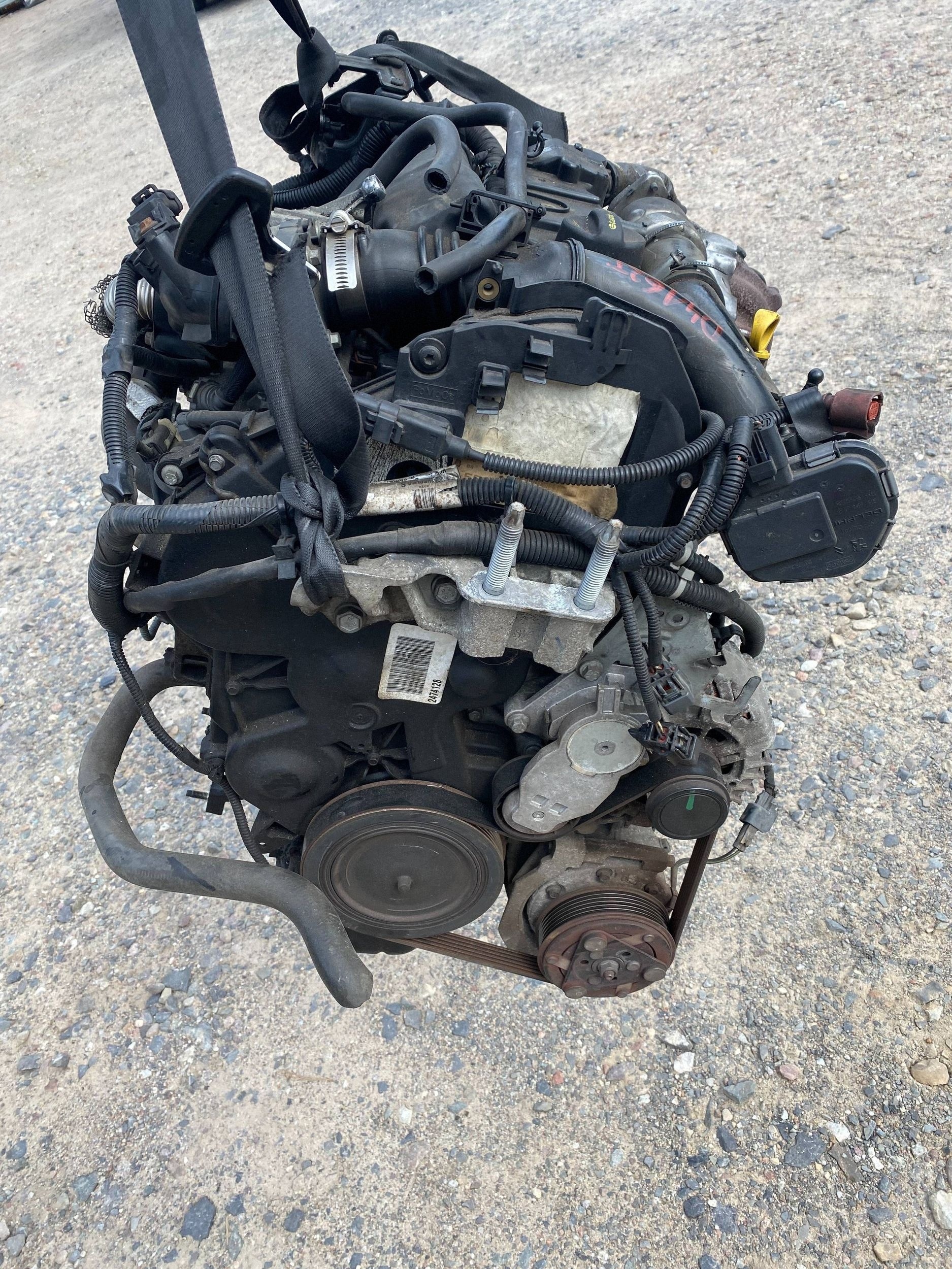 VOLVO C30 LIFT 1.6D V40 S60 complete engine OSPRZET D4162T