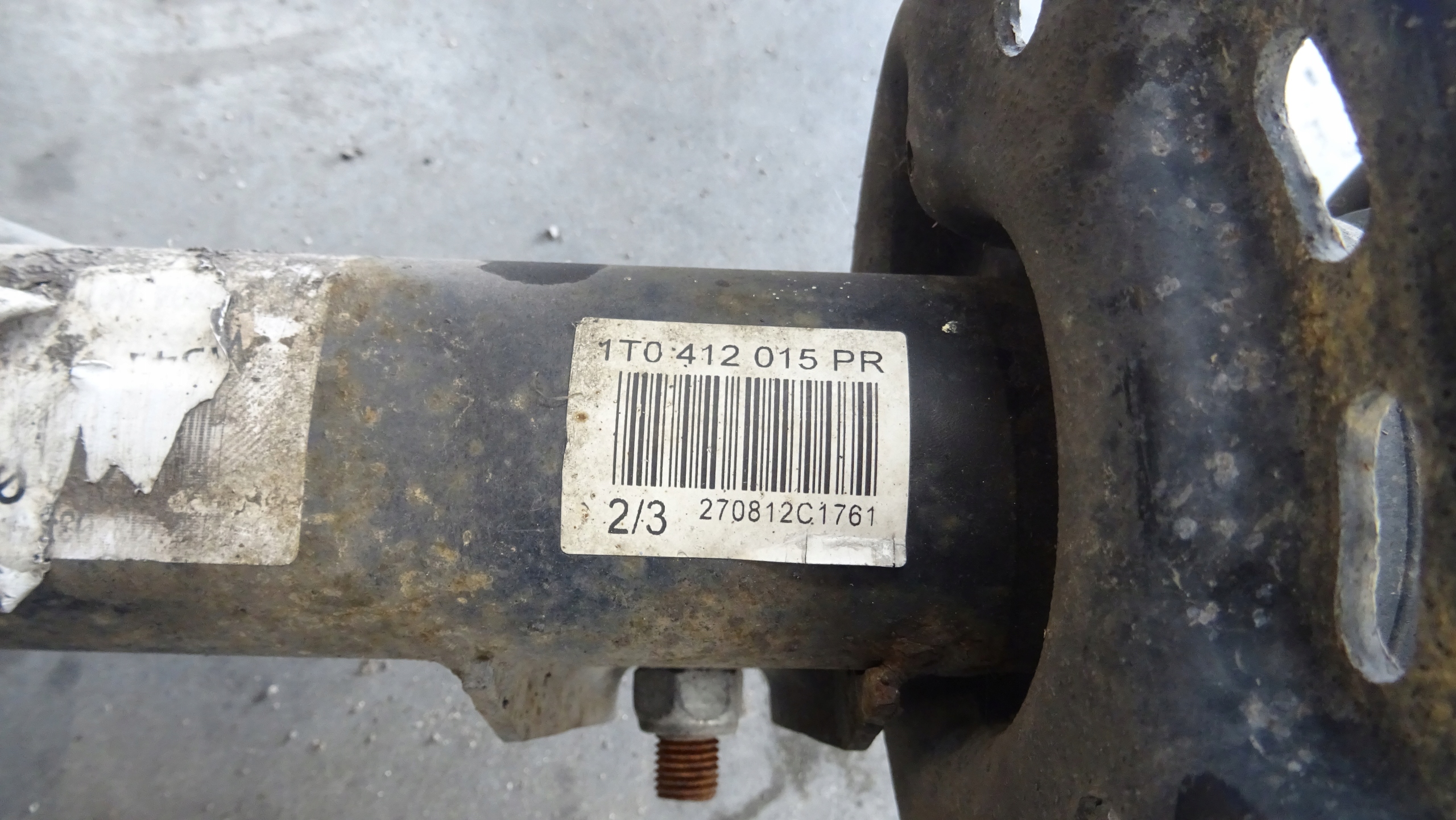 VW TOURAN McPherson right front swing 1T0412015PR