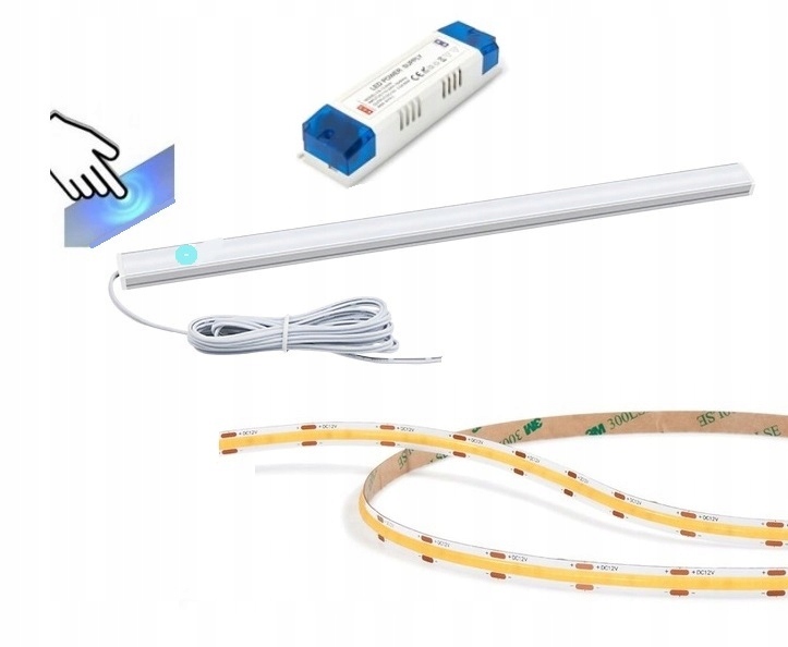 

Oswietlenie Cob Led Podszafkowe Premium 80 CM