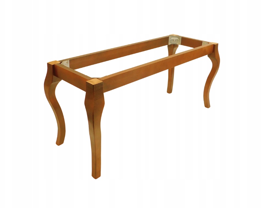 Stolová skříň nohy stůl lavice buk 34 x 98 H 46 cm ořech moření