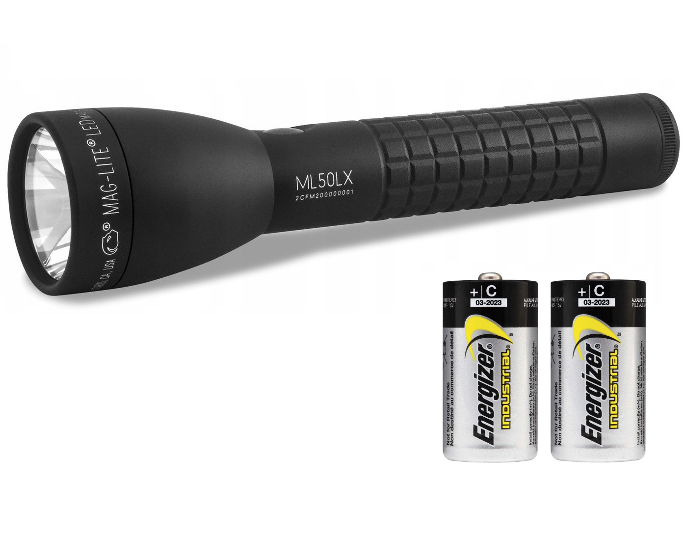 Maglite ML50LX-2C Led svítilna černá hliníková Led baterie 466 lm