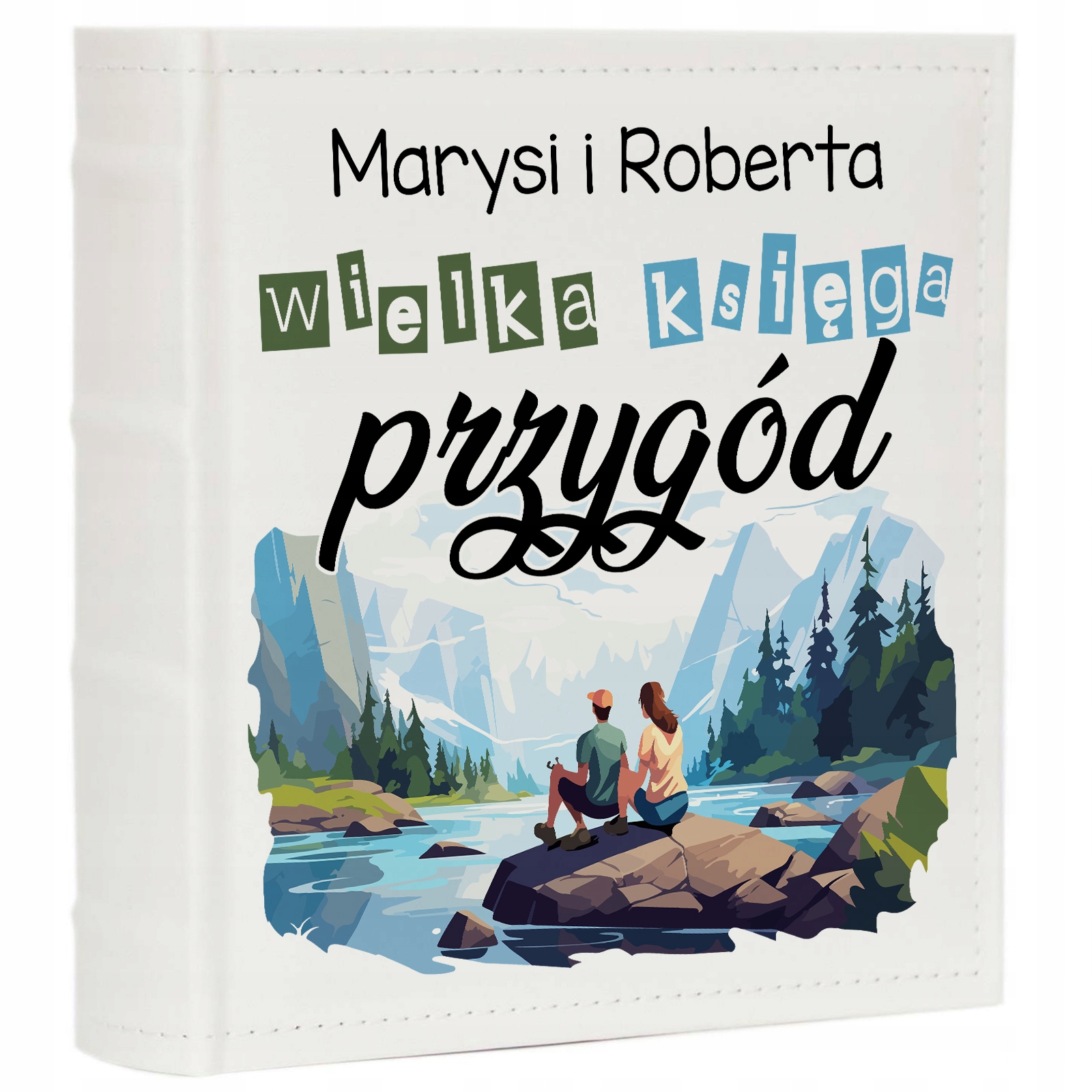 Album Kůže Dárek Valentýna Velká Kniha Dobrodružství Pro Páry Jméno 200 Stran