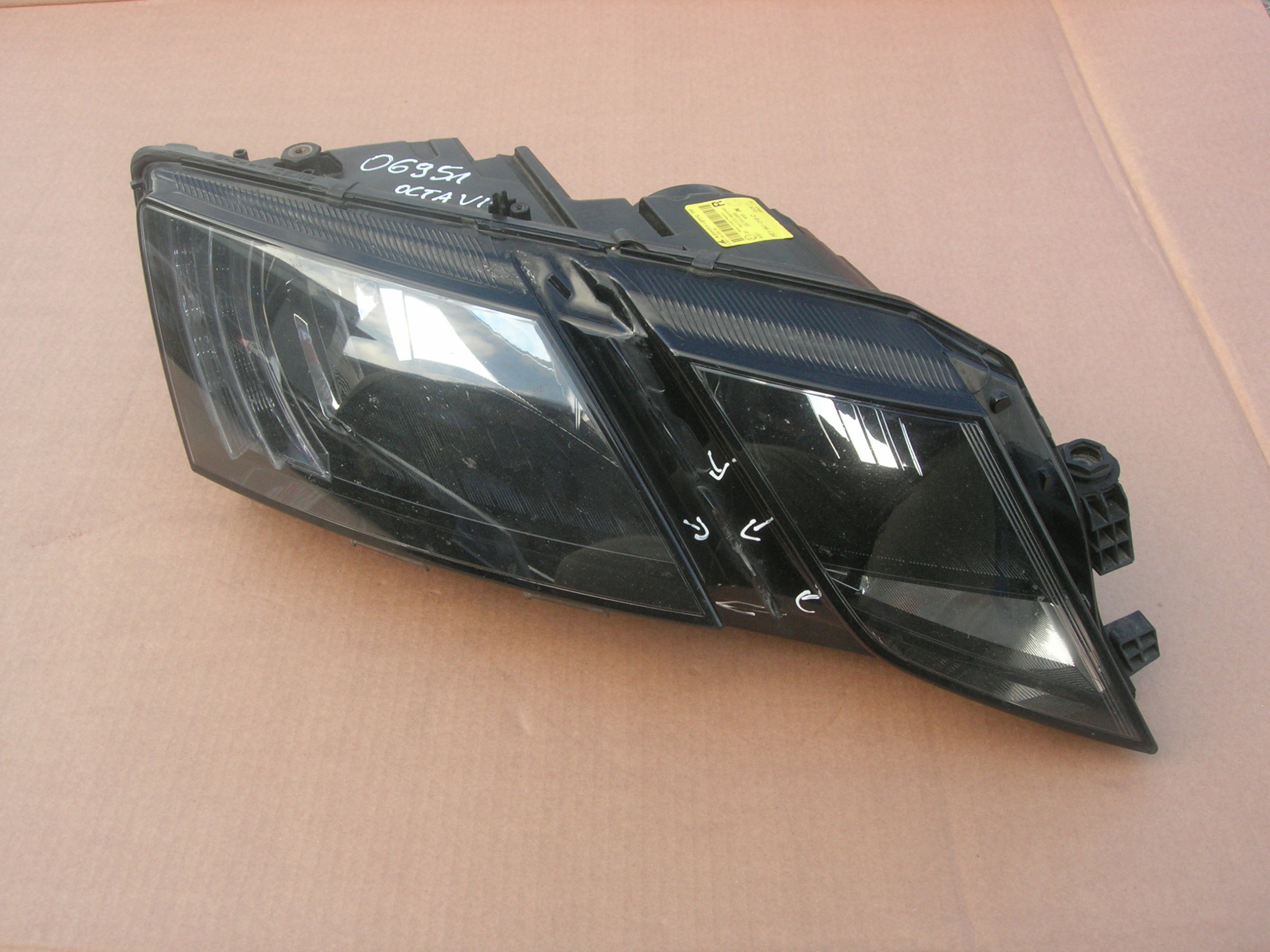 ФАРА R SKODA OCTAVIA III FL LEDe1941016c