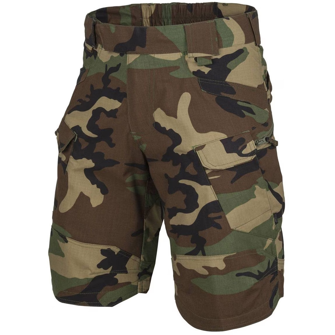 Helikon Kraťasy Uts 11" Us Woodland PolyCotton Ripstop SP-UTK-PR-03 M