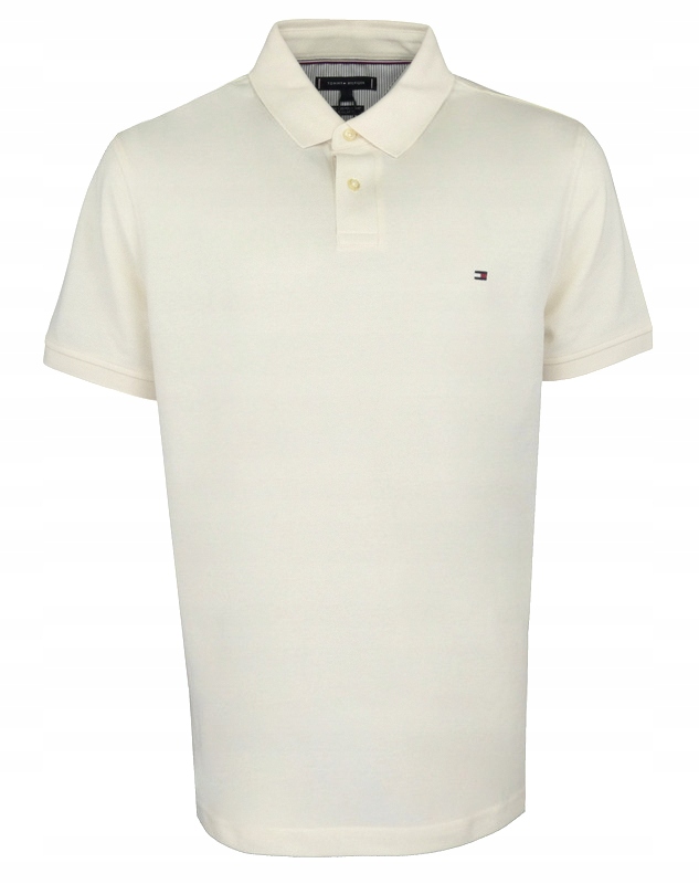 Tommy Hilfiger pánské polo, krémové, XXL