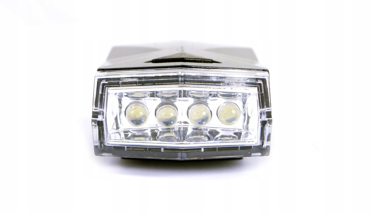 LAMPKA ROWEROWA PRZEDNIA STAR 4 LED CZARNA Kod producenta 91623CZ